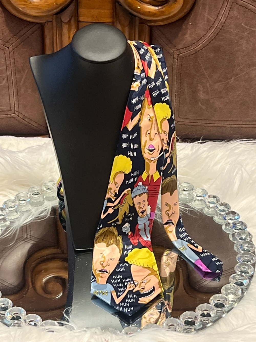 Vintage  BEAVIS and BUTTHEAD Dress Neck Ties MTV 90’s Cartoon RETRO